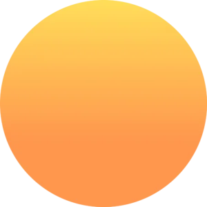 decorative yellow circle graphic.